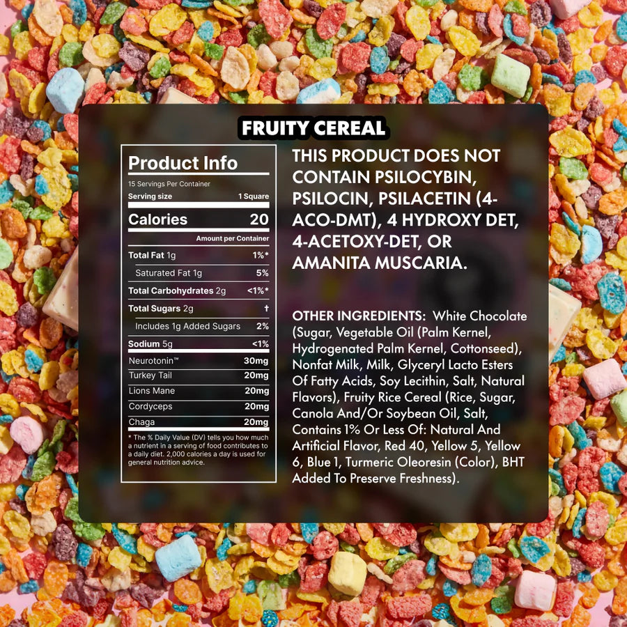 Extra Strength Mushroom Chocolates – Fruity Cereal